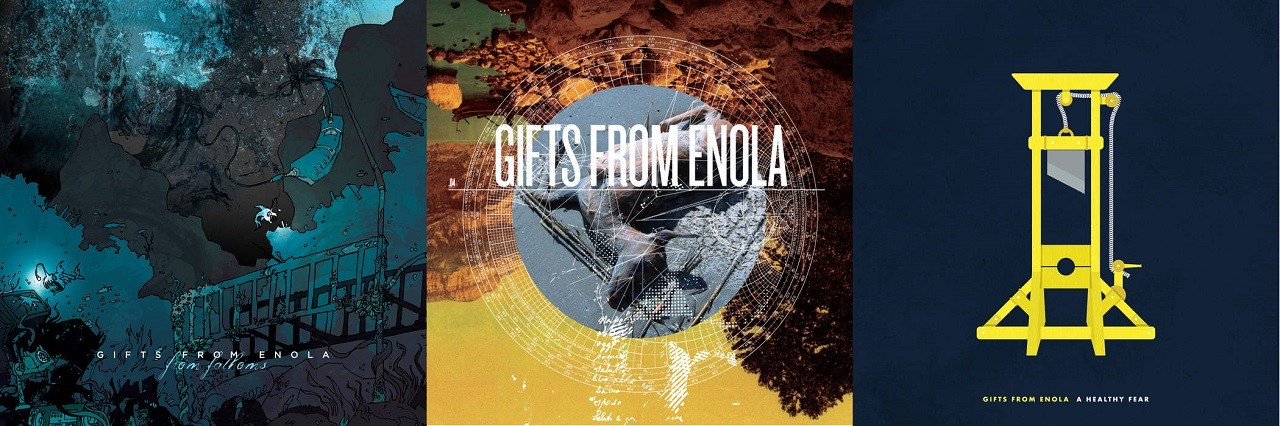 全アルバム紹介】Gifts From Enola、剛腕インストからポスト